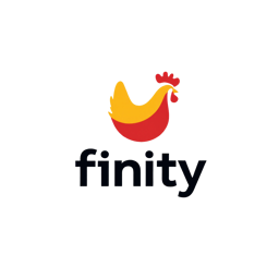Fyniti Pizza and Grill logo.